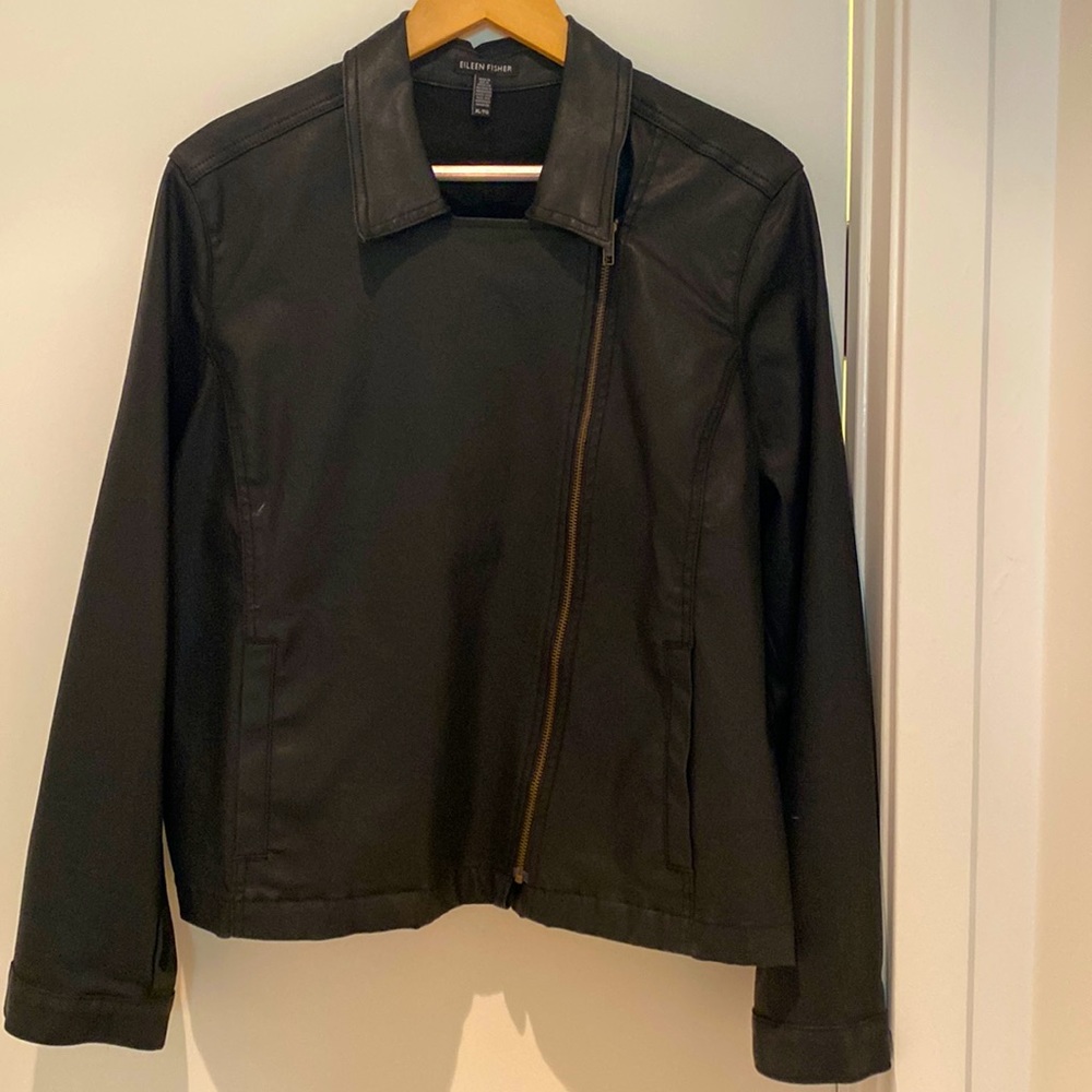 Eileen Fisher Moto jacket